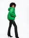 Салатова зимова куртка з капюшоном | 6704989 | фото 2