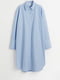 Сукня-сорочка блакитна | 6705099 | фото 4
