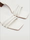 Босоніжки білі на високому каблуці з ремінцями | 6705136 | фото 5