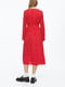 Сукня з крепу червона з принтом | 6705169 | фото 5