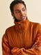 Спортивна оранжева куртка з тедді-флісу | 6705205 | фото 3