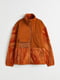 Спортивна оранжева куртка з тедді-флісу | 6705205 | фото 5