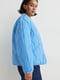 Блакитна стьобана куртка | 6705230 | фото 3