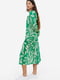 Сукня зелена з принтом | 6705247 | фото 4