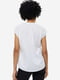Блуза з V-подібним вирізом біла | 6705357 | фото 3