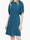 Блакитна коротка літня сукня | 6705447 | фото 2