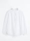 Блуза біла з воланом | 6705453 | фото 3