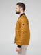 Куртка стьобана гірчичного кольору Quilt Jacket | 6704201 | фото 2