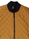 Куртка стьобана гірчичного кольору Quilt Jacket | 6704201 | фото 6