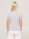 Базова сіра футболка преміальної якості V-neck EL | 6704265 | фото 4