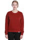 Світшот бордовий Relaxed sweatshirt | 6704295 | фото 5