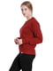 Світшот бордовий Relaxed sweatshirt | 6704295 | фото 8