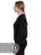 Світшот чорний Relaxed sweatshirt | 6704297 | фото 6