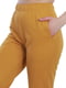 Штани гірчичного кольору Slim joggers | 6704301 | фото 5