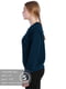 Світшот темно-синій Relaxed sweatshirt | 6704321 | фото 6