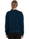 Світшот темно-синій Relaxed sweatshirt | 6704321 | фото 7