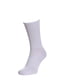 Шкарпетки в рубчик білі | 6704360 | фото 2