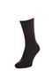 Шкарпетки в рубчик чорні | 6704361 | фото 2