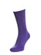Шкарпетки в рубчик фіолетові | 6704365 | фото 2