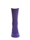 Шкарпетки в рубчик фіолетові | 6704365 | фото 3