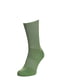 Шкарпетки в рубчик зелені | 6704369 | фото 2