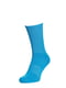 Шкарпетки в рубчик блакитні | 6704370 | фото 2