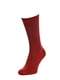 Шкарпетки бордові Ribbed Socks | 6704379 | фото 2