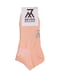 Шкарпетки персикового кольору Trainer socks | 6704396 | фото 5