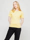 Базова жовта футболка преміальної якості Pima Raglan Tee | 6704403 | фото 2