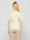 Базова світло-жлвта футболка преміальної якості Pima Raglan Tee | 6704404 | фото 4
