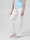Трикотажні штани молочного кольору Home Pants | 6704502 | фото 3