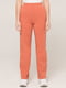 Штани персикового кольору Straight leg sweatpants | 6704516