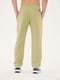 Трикотажні штани оливкового кольору з резинкою | 6704743 | фото 5