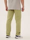 Класичні трикотажні штани оливкового кольору | 6704745 | фото 5