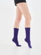 Базові фіолетові шкарпетки Woman Classic socks | 6704768 | фото 2