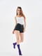 Базові фіолетові шкарпетки Woman Classic socks | 6704768 | фото 4