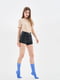 Базові сині шкарпетки Woman Classic socks | 6704769 | фото 4