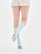 Базові блакитні шкарпетки Woman Classic socks | 6704771 | фото 3