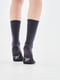 Базові темно-сірі шкарпетки Woman Classic socks | 6704773 | фото 3
