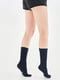Базові темно-сині шкарпетки Woman Classic socks | 6704775 | фото 2