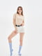Базові блакитні шкарпетки Woman Classic socks | 6704776 | фото 3