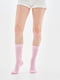 Базові рожеві шкарпетки Woman Classic socks | 6704777