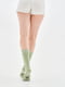 Базові шкарпетки оливкового кольору Woman Classic socks | 6704779 | фото 3