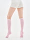 Довгі рожеві шкарпетки Woman Gaiters Socks | 6704807 | фото 3