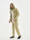 Сортивний костюм оливкового кольору утеплений Zip HoodieTracksuit Fleece | 6704836 | фото 2