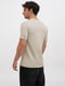 Базова сіра футболка з надщільної бавовни | 6704886 | фото 4
