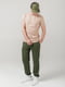 Трикотажні зелені штани з резинкою | 6704919 | фото 2