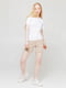 Базова біла футболка преміальної якості Pima Raglan Tee | 6704930 | фото 3