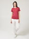 Базова бордова футболка Basic Cotton | 6704941 | фото 2