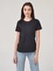 Базова чорна футболка Basic Cotton | 6704942